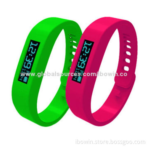 OLED Bluetooth 4.0 Smart Bracelets for Apple iOS, Android Smartphones with Pedometer Sleep Monitor